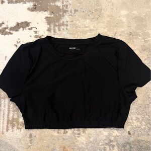 Aerie Classic Black Crop Top